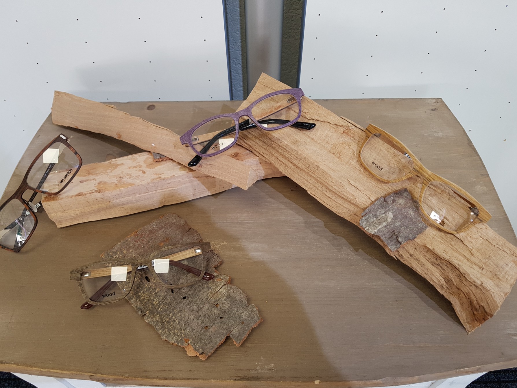 Schöne Holzbrillen 